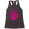 end breast cancer   39 warriors Racerback Tank