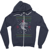neverending christmas Zipper Hoodie
