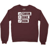 v6 swim bike run Crewneck Sweatshirt
