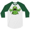 toxic monster 2 3/4 Sleeve Shirt