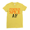 pumpkin spice af Ladies Fitted T-Shirt