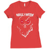 ghose face halloween Ladies Fitted T-Shirt