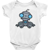 sad robot Baby Onesie