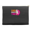She Wants The D - Dunkin Donuts Accessory Pouches