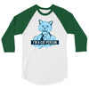 cat person 3/4 Sleeve Shirt