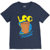 log it's better than bad it's good V-Neck Tee