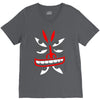 addict x mysterious al mask V-Neck Tee