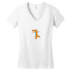alligator Women's V-Neck T-Shirt
