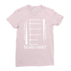 beard length chart Ladies Fitted T-Shirt