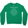beer prayer Crewneck Sweatshirt