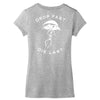 drop fast die last back Women's V-Neck T-Shirt