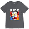 ride going blank again rock music band V-Neck Tee