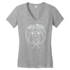 hell pugs best trending Women's V-Neck T-Shirt