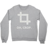 oh crop Crewneck Sweatshirt