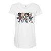 strange bffs Maternity Scoop Neck T-shirt