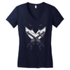 mafiacat Women's V-Neck T-Shirt