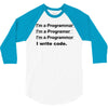 Revolution I Write Code 3/4 Sleeve Shirt