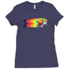 speed of flight Ladies Fitted T-Shirt