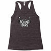 a biker life behind bars Racerback Tank