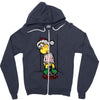 now i have a fireflower Zipper Hoodie