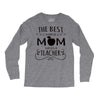 the best kind of mom raises a teacher Long Sleeve Shirts