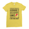 scrooge Ladies Fitted T-Shirt