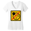 not the face Women's V-Neck T-Shirt