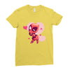 KISS ME PLEASE Ladies Fitted T-Shirt