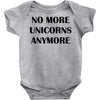 no more unicorns anymore Baby Bodysuit