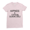 coffee and gilmore girls Ladies Fitted T-Shirt