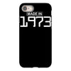 made in 1973 birthday celebration funny party iPhone 8