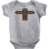peter pan  indians logo Baby Onesie
