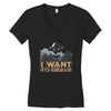 I Want To Leave Women's V-Neck T-Shirt