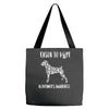 alzheimer's awareness Tote Bags