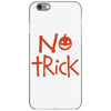 no trick pumpkin halloween iPhone 6/6s Case