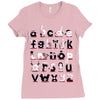 alphabeasts Ladies Fitted T-Shirt
