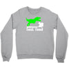 dino fast food  fun Crewneck Sweatshirt