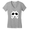 mask Women's V-Neck T-Shirt