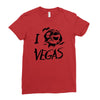 i (fear) vegas Ladies Fitted T-Shirt