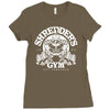 shredder's gym Ladies Fitted T-Shirt