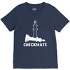 CheckMate, Chess Pawn,Chess Lover V-Neck Tee