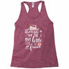 Though She Be But Little She Is Fierce Racerback Tank