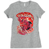 red bird Ladies Fitted T-Shirt