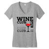 Wine Club pub Women's V-Neck T-Shirt