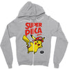 super pika bros Zipper Hoodie