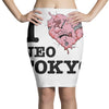 i love neo tokyo Pencil Skirts