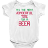 most wonderful time for a beer Baby Onesie