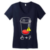 refill required Women's V-Neck T-Shirt