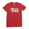 bad meets evil mask Ladies Fitted T-Shirt