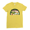 camping Ladies Fitted T-Shirt